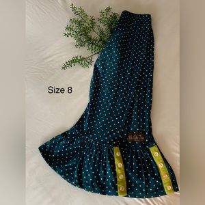 Matilda Jane size 8 riffled pants